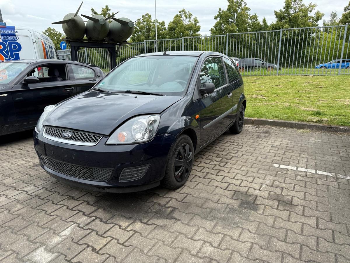 Ford Fiesta JD3 original Stoßstange Stoßfänger vorn Marineblau Facelift BJ07